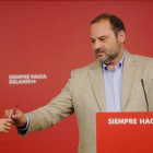 José Luis Ábalos, el pasado 17 de mayo en la sede del PSOE.