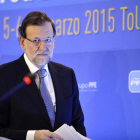 El presidente del Gobierno y del Partido Popular, Mariano Rajoy.