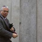 Baltasar Garzon llega al Supremo para declarar en el juicio por la investigar los crímenes del franquismo, el pasado 8 de febrero.