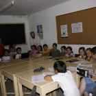 Una de las clases del Instituto Bíblico y Oriental de Cistierna. CAMPOS