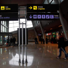 La normalidad imperó ayer en el aeropuerto de León.