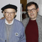 Los historiadores Eutimio Martino y Siro Sanz. CAMPOS