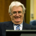 Radovan Karadzic, este martes, durante el juicio en La Haya.