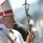 El papa Francisco, en Temuco, Chile.