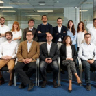 El equipo de MedLumics, la compañía de dispositivos cardíacos guiados de forma óptica.