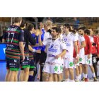 El próximo sábado el Abanca Ademar y el Kolding volverán a verse las caras en el partido de vuelta de la Copa EHF. SECUNDINO PÉREZ