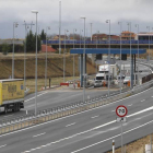 Peaje de la autopista León-Astorga en Villadangos del Páramo