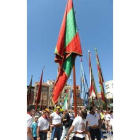 El pendón de La Bañeza cumple su segundo aniversario.