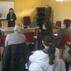 Viñuela y Reguero visitaron a los asistentes al curso.