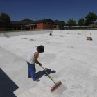 Las obras del picado del vaso de la piscina de San Andrés se iniciaron a finales de mayo