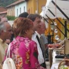 Javier García Prieto y Miguel Ángel del Egido recorrieron todos los puestos de la feria