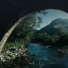 Paisaje de Valdelugueros, en la montaña leonesa.