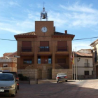 Fachada del Ayuntamiento de Valderas.