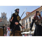 Los gigantes y cabezudos serán un año más protagonistas de las fiestas de Santa Marta en Astorga llevando la diversión a todos los barrios. DL