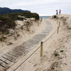 La playa Salvé, donde se produjo el crimen.