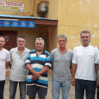 Valenzuela (primero) y Ramiro (tercero)