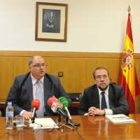 Manuel García Prada, Fernando de Rosa, Carles Cruz y Juan Carlos Suárez-Quiñones, ayer.