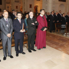 Imagen de la Eucaristía que tuvo lugar ayer en la iglesia de Santa Marina la Real.