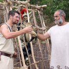 Los astures, orgullosos de ser los dueños del territorio, brindan por la victoria.