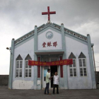 Una iglesia cristina en en la región china de Zhejiang.