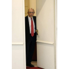 Montoro, ayer, en la sesión de control del Senado.
