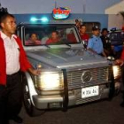 Los presidentes Daniel Ortega y Hugo Chávez, durante la visita del venezolano a Nicaragua