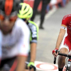 El corredor español de Cofidis, Jesús Herrada, en una etapa de la Vuelta.