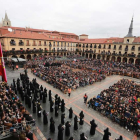 Instantes previos al Encuentro del Viernes Santo que tuvo lugar el año pasado.