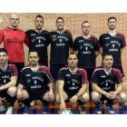 Formación del equipo de El Abuelo García que disputa la competición de Antibióticos.