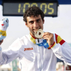 El triatleta leonés Kevin Viñuela quiere dar el salto a la media distancia en triatlón. FCYL TRIATLON
