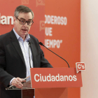 El vicesecretario general de C’s, José Manuel Villegas. víctor lerena