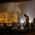 El hotel, situado en pleno centro de Bagdad, quedó totalmente destrozado tras el atentado