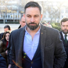 El líder de Vox, Santiago Abascal.