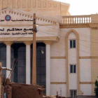 Vista del exterior del tribunal de Sudán, en Jartum.