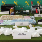 Material incautado durante la operación 'Balio'.