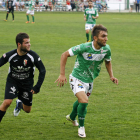 El equipo maragato busca los tres puntos en Burgos. F. OTERO