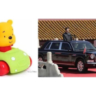 Xi Jinping es comparado y ridiculizado con imágenes de Winnie the Pooh.