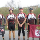 La Badana estrenó los maillots del Camino de Santiago y el Reino de León el Domingo de Ramos.