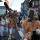 Imagen de archivo de la mascarada ibérica de Llamas de la Ribera. JESÚS