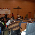 Un momento del acto institucional celebrado ayer en el CRE con motivo de su primer aniversario