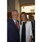 Susana Díaz junto a José Antonio Griñán.