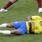 Neymar en un partido del Mundial de Rusia /