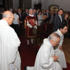 La corporación acudió a la misa de acción de gracias en una basílica de La Encina a rebosar.