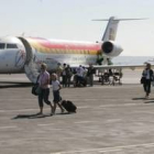 Air Nostrum inauguró los vuelos en el aeropuerto de León en 1999 con una ruta a Barcelona