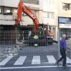 Ayer se iniciaron los preparativos para las obras. L. DE LA MATA