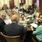 Silvia Clemente en un momento de la conferencia sectorial de Agricultura en el Ministerio.