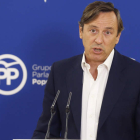 El portavoz del PP en el Congreso, Rafael Hernando. PACO CAMPOS