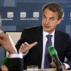 Zapatero aseguró en una entrevista que el PSOE tiene posibilidades de remontar.