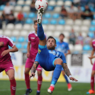 Jon García ha acercado posturas de cara a continuar un año más en la Deportiva. L. DE LA MATA