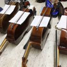 Instrumentos en la Escuela Municipal de Música de León
